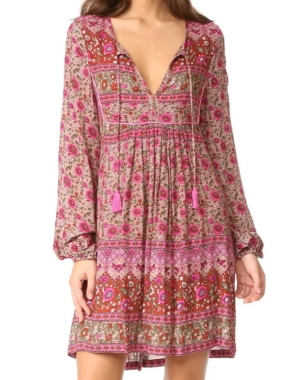 Spell & The Gypsy Spice Kombi Boho Tunic Dress XS - NWOT